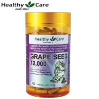 Healthy Care 葡萄籽胶囊 12000mg 300粒 Healthy Care 葡萄籽胶囊 12000mg 300粒